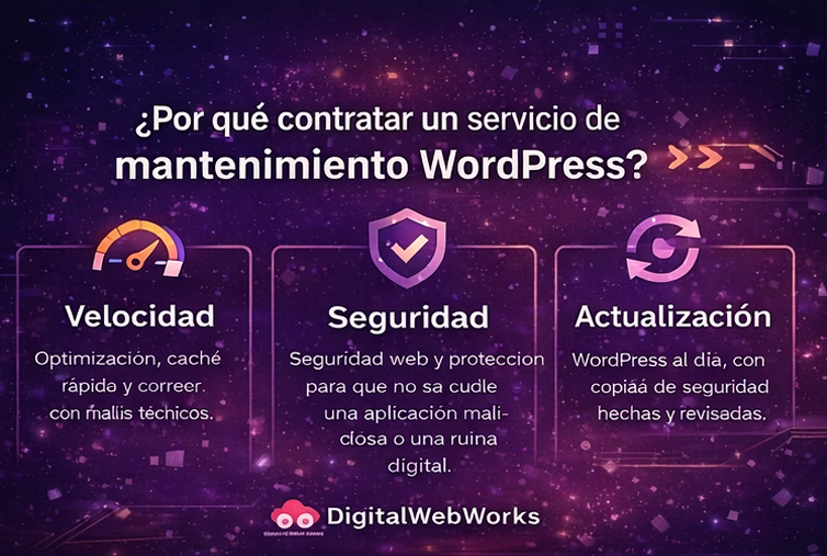 Ventajas del mantenimiento WordPress profesional