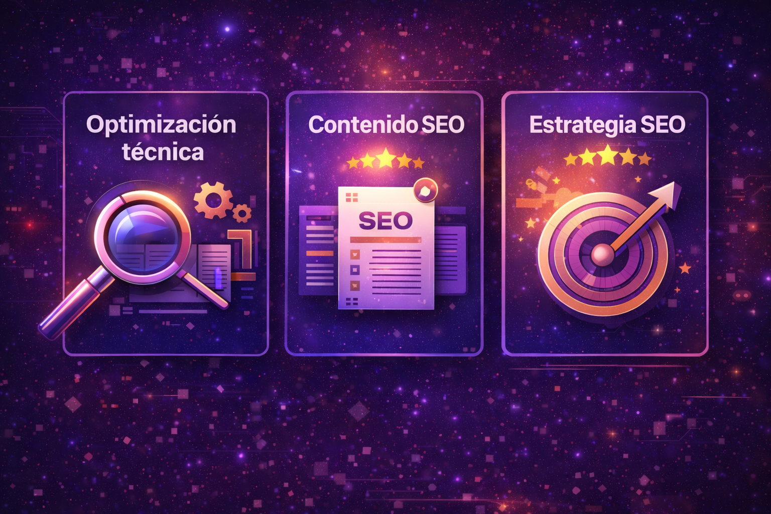 Optimización técnica contenido SEO y estrategia SEO